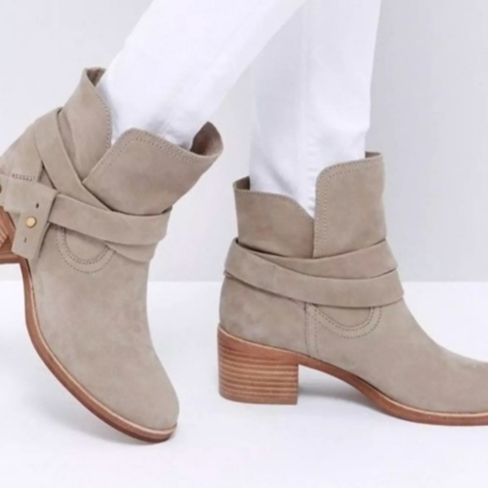 Ugg Suede Ankle Boots